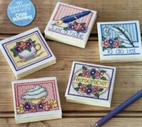 Post It Note Covers ~ Six Cross Stitch Charts