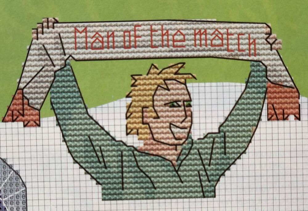 Football Motifs ~ Ten Cross Stitch Charts