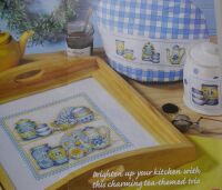 Coffee, Tea & Cookies ~ Three Cross Stitch Charts