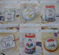 Storage Labels ~ Seven Cross Stitch Charts