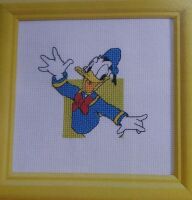 Donald Duck ~ Cross Stitch Chart