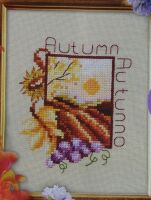 Autumnal Scene ~ Cross Stitch Chart