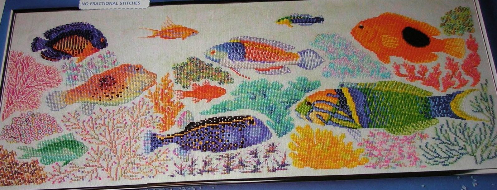 Aquarium of Tropical Fish ~ Cross Stitch Chart