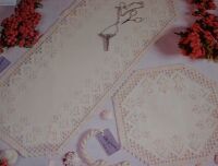 Caron Threads Octagonal Mats ~ Two Hardanger Patterns