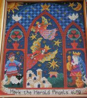 Hark the Herald Angels Sing ~ Cross Stitch Chart