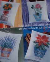 Scented Sachets ~ Four Cross Stitch Charts