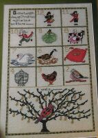 Twelve Days of Christmas Sampler ~ Cross Stitch Chart