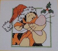 Christmas Tigger ~ Cross Stitch Chart