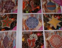25 Christmas Decorations ~ Cross Stitch Charts