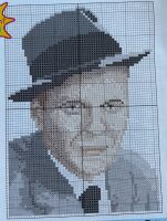 Frank Sinatra ~ Cross Stitch Chart