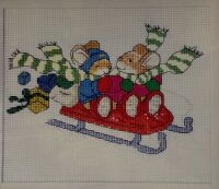 Country Companions: Delivering Presents ~ Cross Stitch Chart