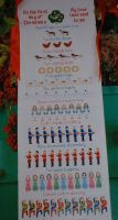 Twelve Days of Christmas Bell Pull ~ Cross Stitch Chart