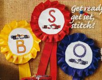 Speedy Racing Cars ABC Alphabet ~ 26 Cross Stitch Charts