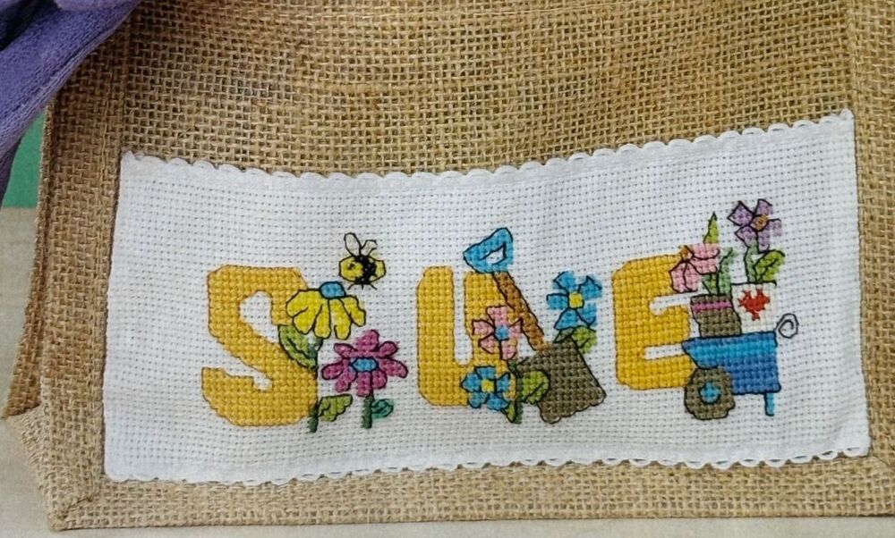 Gardener's ABC Alphabet ~ 26 Cross Stitch Charts