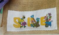 Gardener's ABC Alphabet ~ 26 Cross Stitch Charts