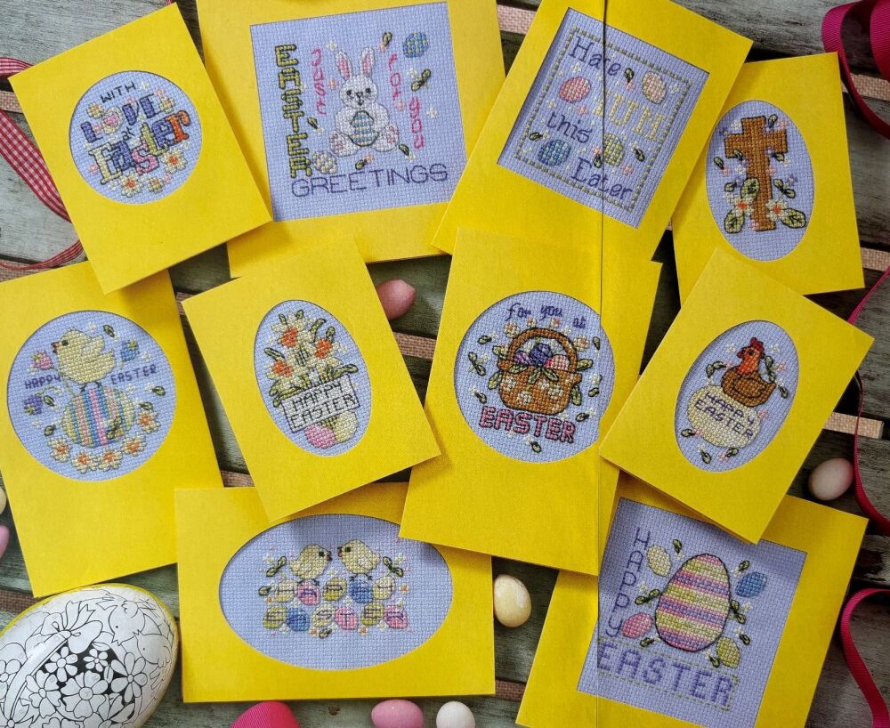 Easter Greetings ~ Ten Cross Stitch Charts