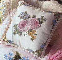 Summer Flowers Cushion ~ Cross Stitch Chart