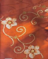 Christmas Rose Tablecloth ~ Cross Stitch Chart