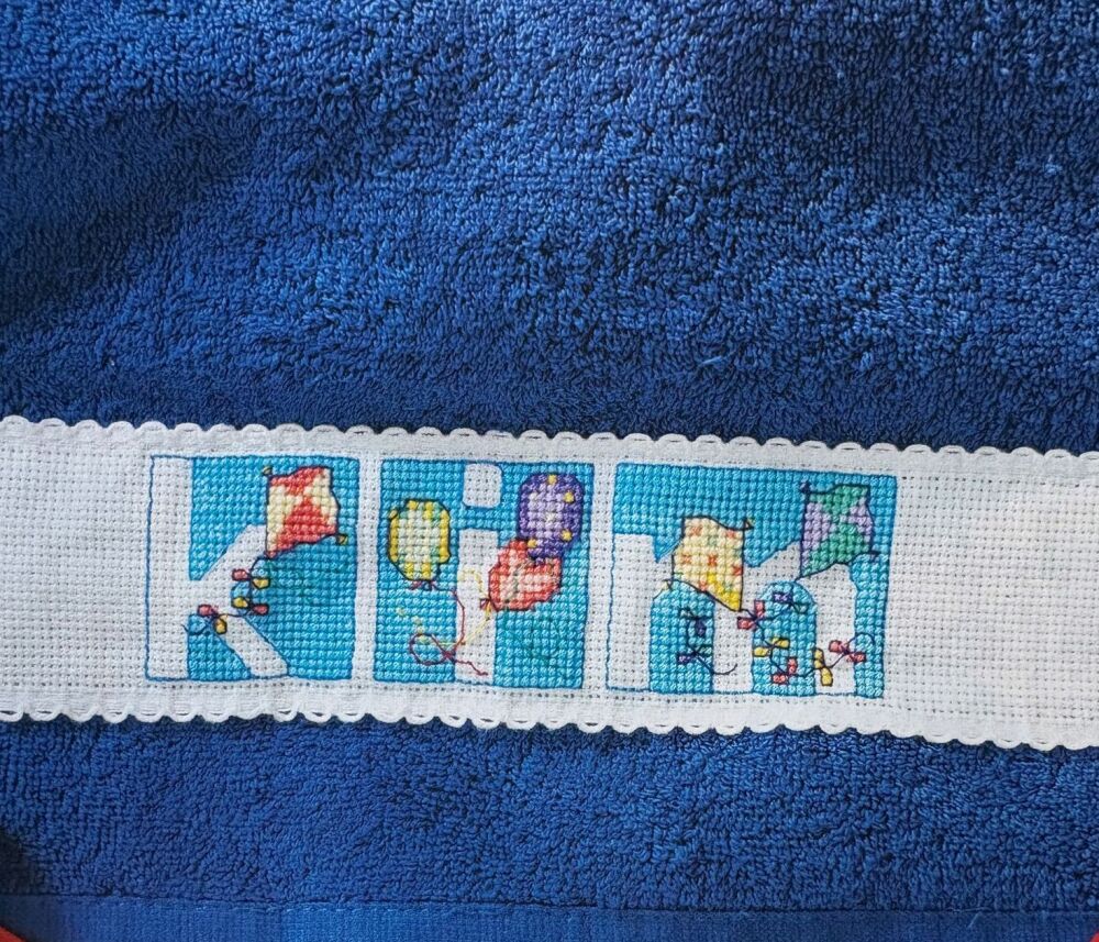 Kites and Balloons Assisi ABC Alphabet ~ 26 Cross Stitch Charts