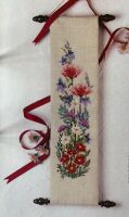 Shirley Poppies Bellpull ~ Cross Stitch Chart