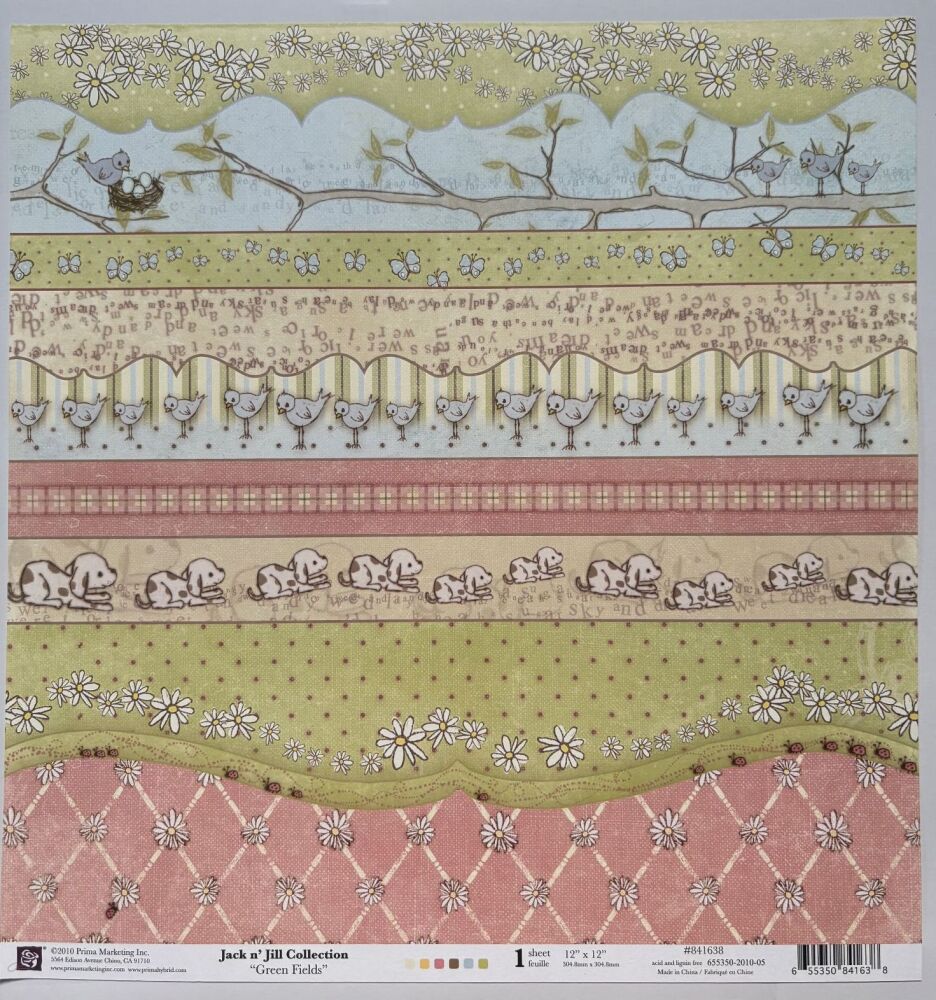 Jack n' Jill Collection ~ Green Fields