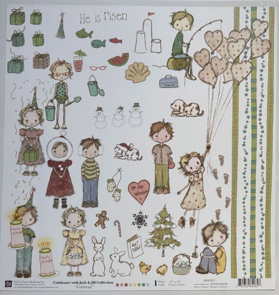 Celebrate! with Jack & Jill Collection ~ Celebrate