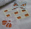 Cutwork Dressing Table Cloth ~ Cutwork Embroidery Pattern
