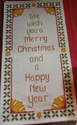 Christmas & New Year Bellpull ~Cross Stitch Chart