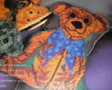 Shaped Teddy Bear Needlepoint Cushion ~ Pattern