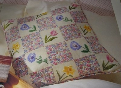 Spring Flower Embroidery Squares ~ Hand Embroidery Patterns