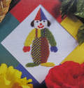 Multicoloured Circus Clown ~ Counted Beadwork Pattern