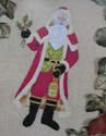 Silk Embroidery Santa Claus ~ Hand Embroidery Pattern