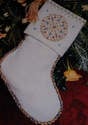 Beaded Cuff Christmas Stocking ~ Beadwork & Sewing Pattern