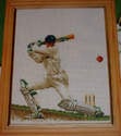 Thea Gouverneur: The Cricketer ~ Cross Stitch Chart