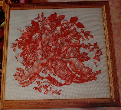 Glorafilia: An 18th Century Cornucopia of Flowers & Fruits ~ Cross Stitch C