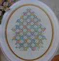 Hardanger & Counted Thread Christmas Tree ~ Embroidery Pattern