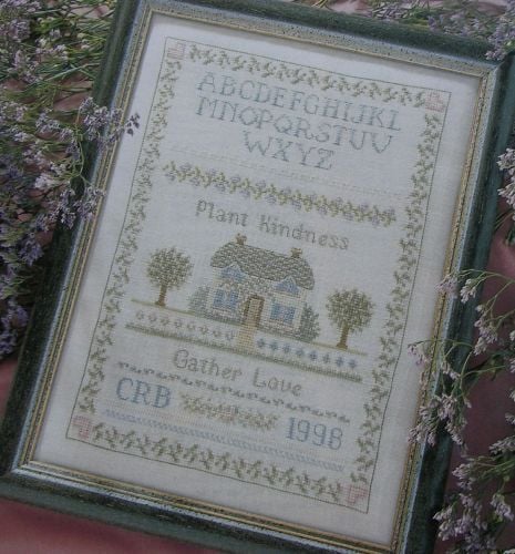 Plant Kindness gather Love Sampler ~ Cross Stitch Chart