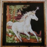 Snow White Unicorn ~ Cross Stitch Chart