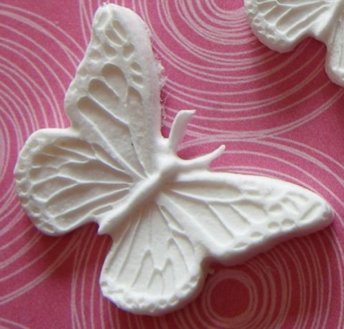 Martha Stewart Large Decorative Butterfly Paper Clay Embellishment