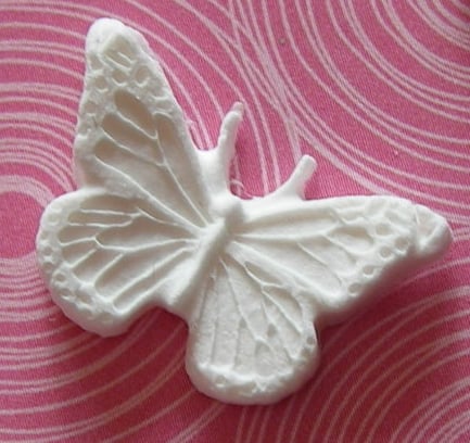 Martha Stewart Small Decorative Butterfly Paper Clay Embellishment