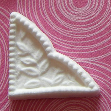 Martha Stewart Decorative Photo Corner Paper Clay Embellishments