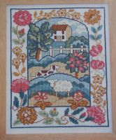 House in the Country Sampler ~ Cross Stitch Chart
