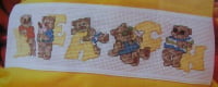 Summer Bears ABC Alphabet ~ Cross Stitch Charts