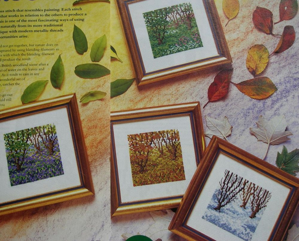 Woodland in Four Seasons ~ Cross Stitch Charts