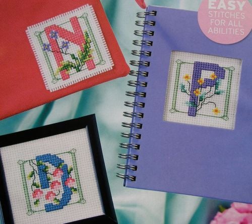 Art Nouveau ABC Alphabet ~ Cross Stitch Charts