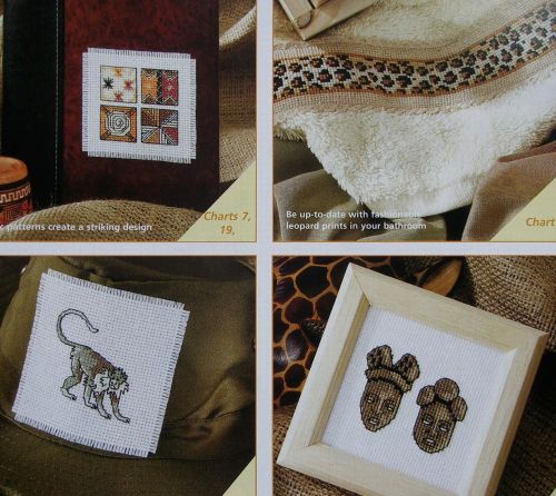 32 African Motifs ~ Cross Stitch Charts