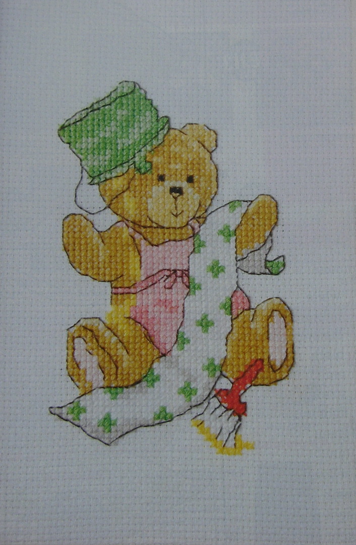 Busy Bear: DIY Bear ~ Cross Stitch Chart