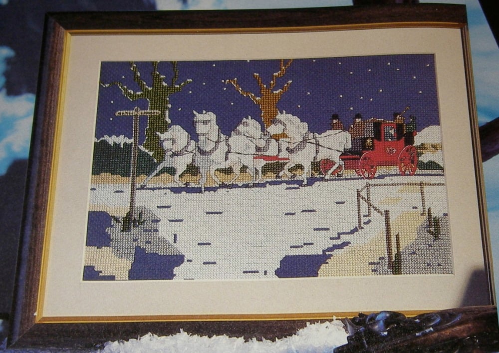 Bath Mail Coach ~ Cross Stitch Chart