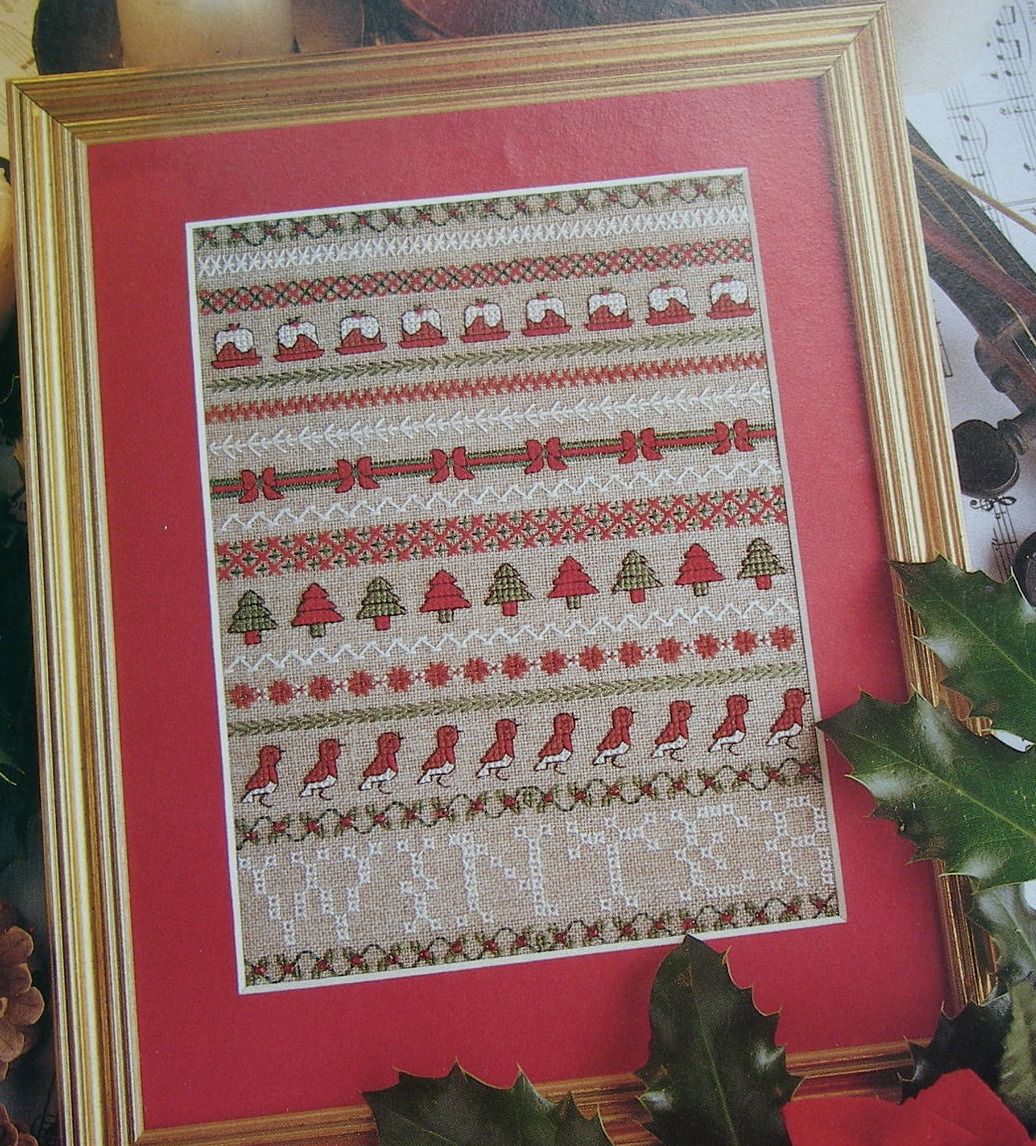 Winter Season Christmas Sampler ~ Cross Stitch Chart