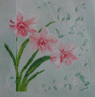 Elegant Orchids ~ Cross Stitch Chart